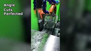 Ακριβής γωνία χωρίς ραφή κοπή κυκλικών δακτυλίων πυρήνα πούδρας