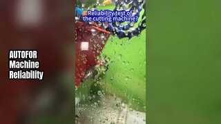 Δοκιμή αξιοπιστίας της μηχανής κοπής;