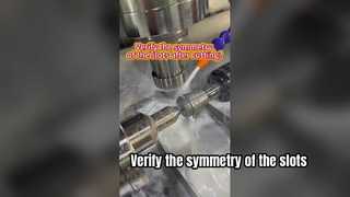 Επαληθεύστε τη συμμετρία των υποδοχών μετά την κοπή;